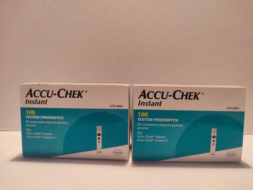 Accu-chek Instant 2 opakowania + gratis