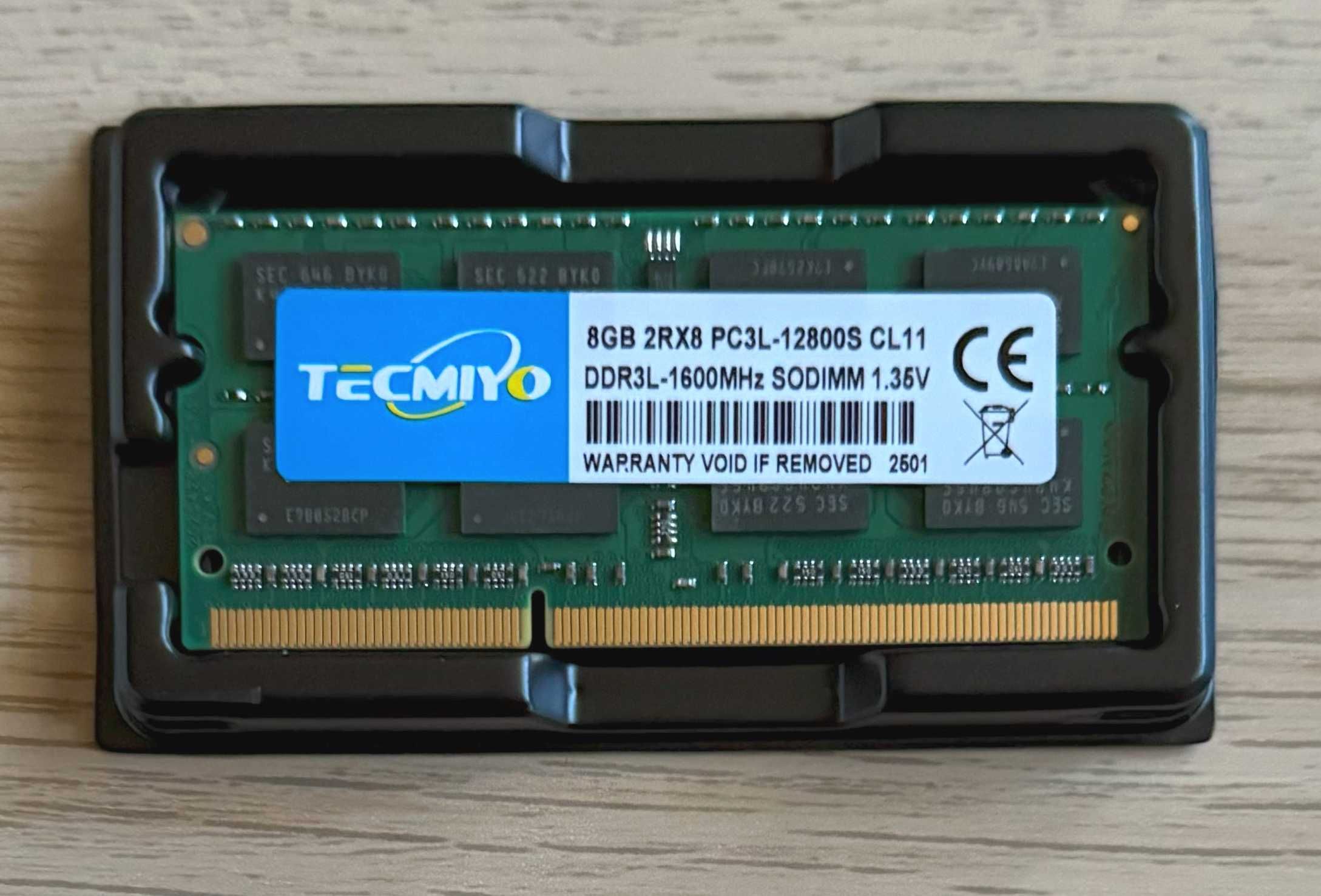 Pamięć 8GB DDR3L 1600MHz PC3L-12800S 1.35V CL11