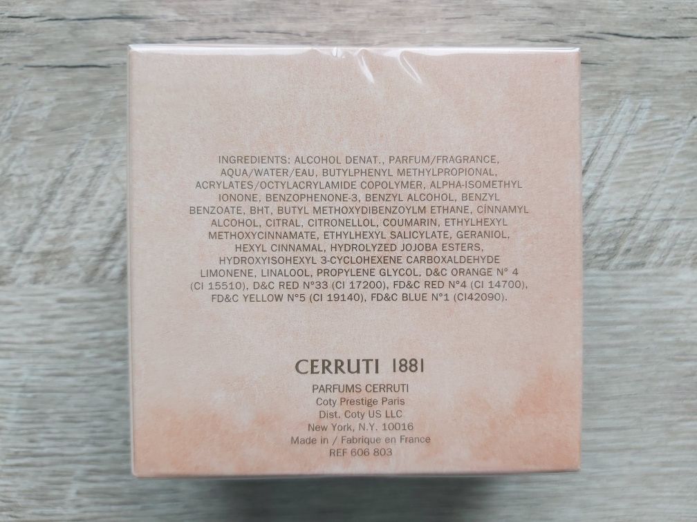 Cerruti 1881 Pour Femme 50 мл. Черутти 1881 для женщин 50 мл
