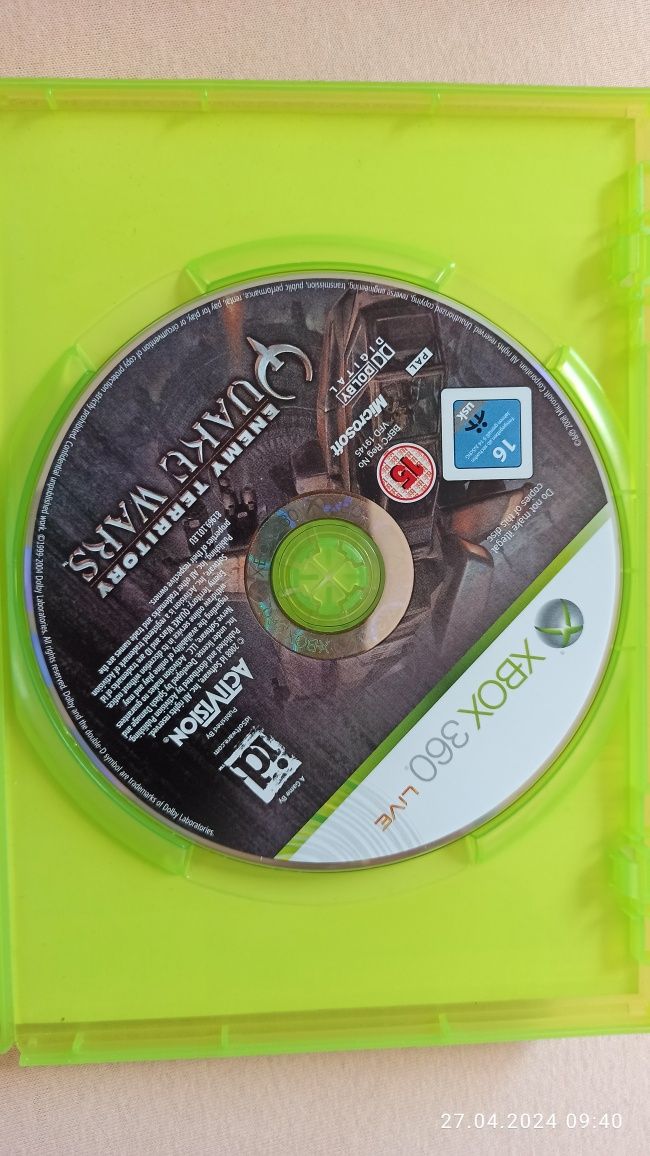 Quake Wars Enemy Territory Xbox 360