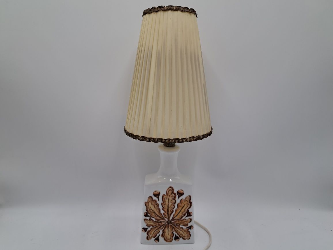 Lampka stołowa nocna porcelanowa Kaiser Alboth&Kaiser