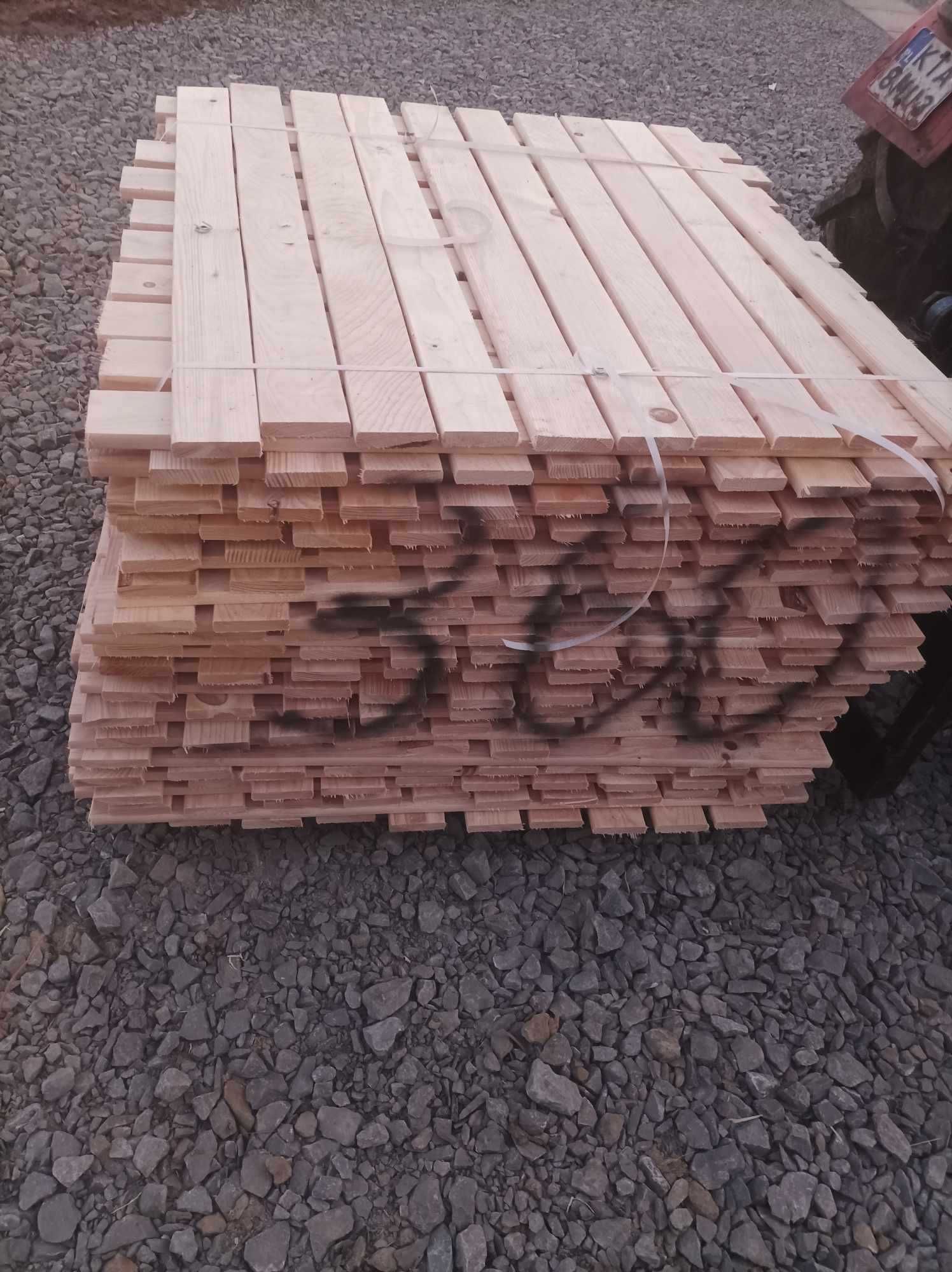 Deski strugane na wymiar 120x9,5x2 WYSYŁKA TRNANSPORT