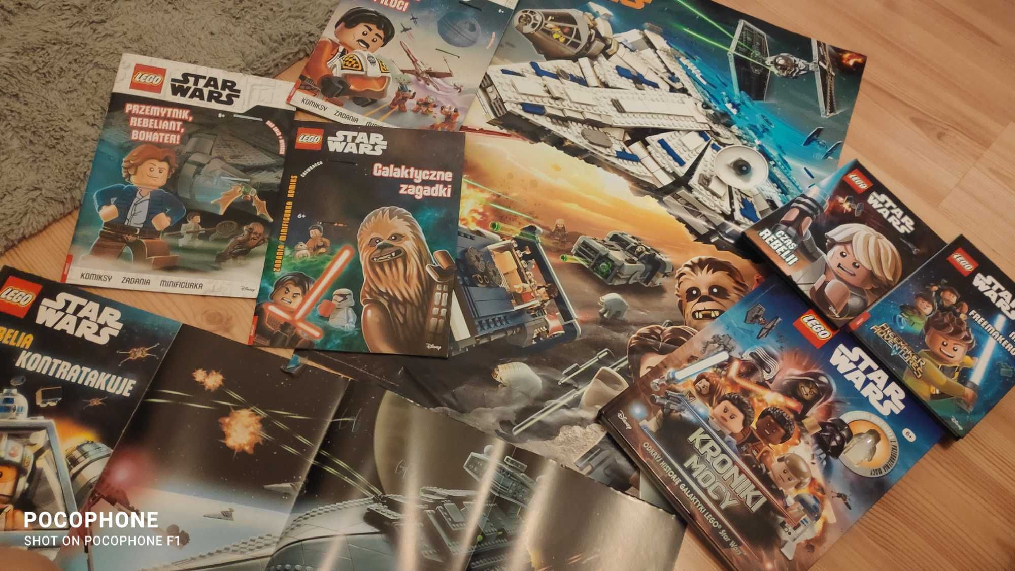 Książki LEGO star wars kroniki mocy misje czas rebelii plakat itp