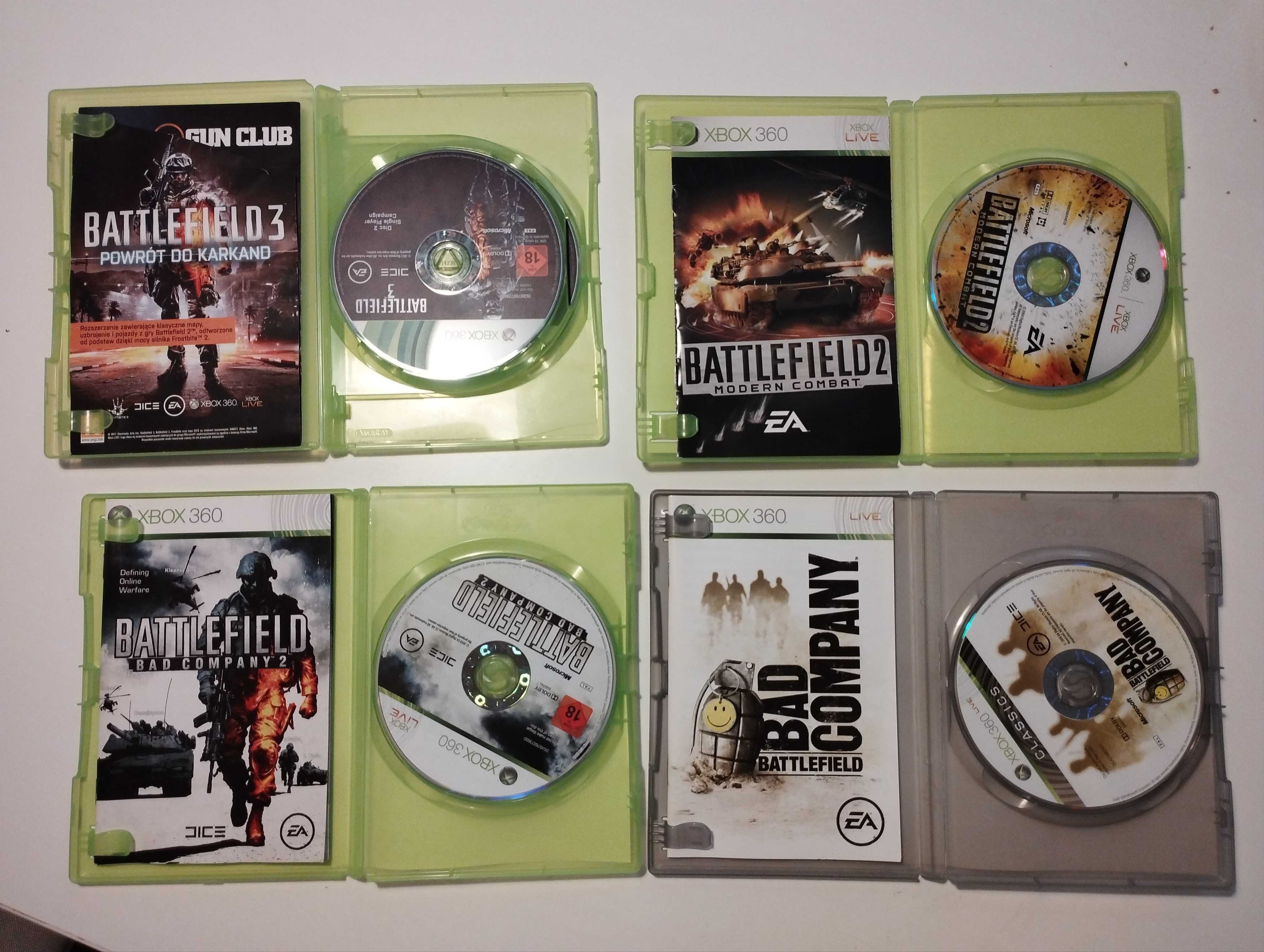 [XBOX360] Battlefield kolekcja czterech gier