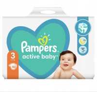 Pampers 3 active baby 90 szt