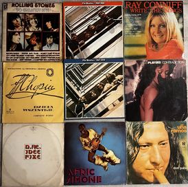 Zestaw płyty winylowe 45 sztuk. ACDC, Beatles, Rolling Stones, Eagles