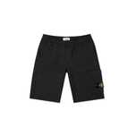 Шорти STONE ISLAND 64651 Garment-Dyed Cotton Shorts Black SI0167-BK