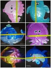 Динозаври море рибки  фольговані повітряні кульки