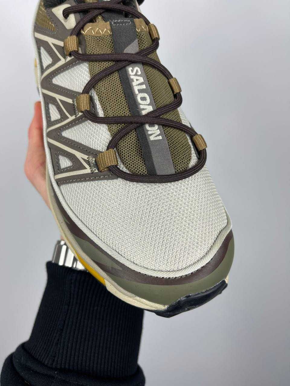 Чоловічі кросівки Salomon XT-6 Expanse 'Grey Brown Khaki'(весна/літо)