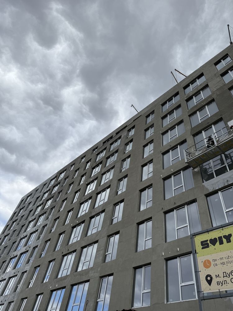 1 кімнатна квартира 41,59м2 м. Дубно