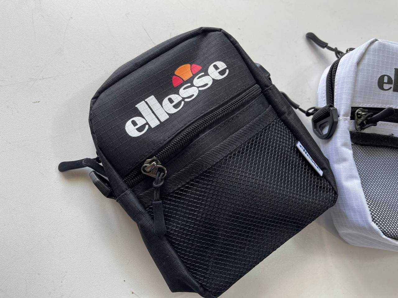 сумочка ellesse чорна та біла