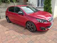 peugeot 308 t9 gt line epyd zderzak maska drzwi klapa silnik 2.0 e-hdi