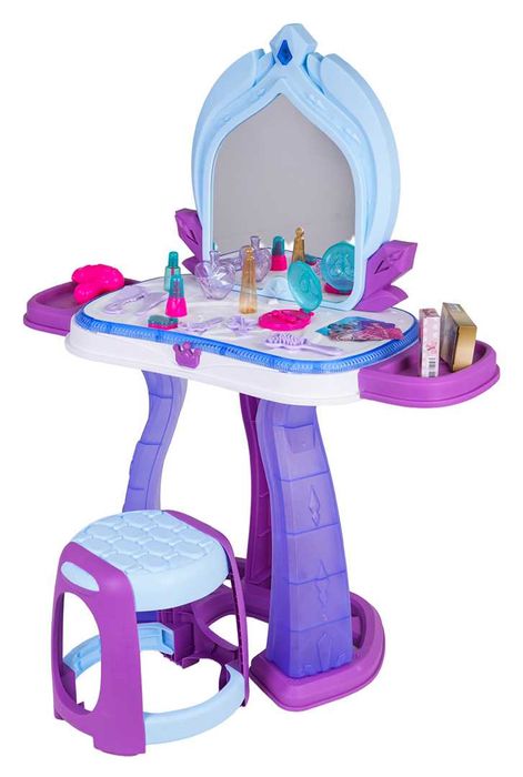 Toaletka Funkcja Świateł Dźwięku Krzesełko Akcesoria Suszarka 922-226