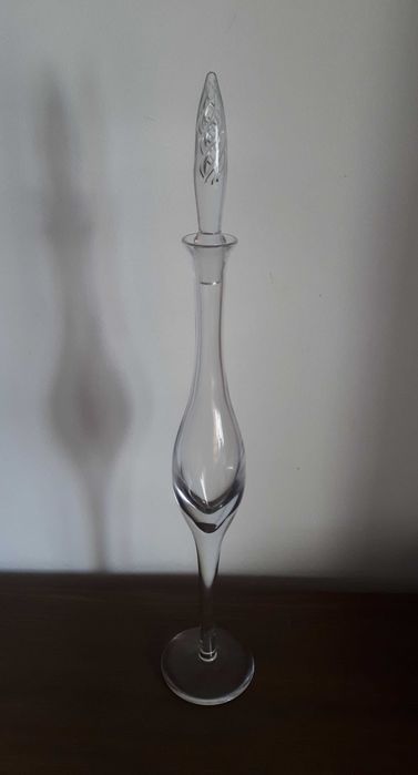 Garrafa de cristal marca Atlantis sem uso