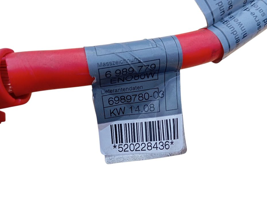 Klema plusowa pirotechniczna bezpiecznik BMW e60 e61