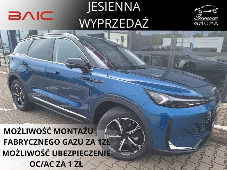 BAIC 7 Kamery 360 / Masaże i Wentylacja Foteli / el. Klapa / Szyberdach