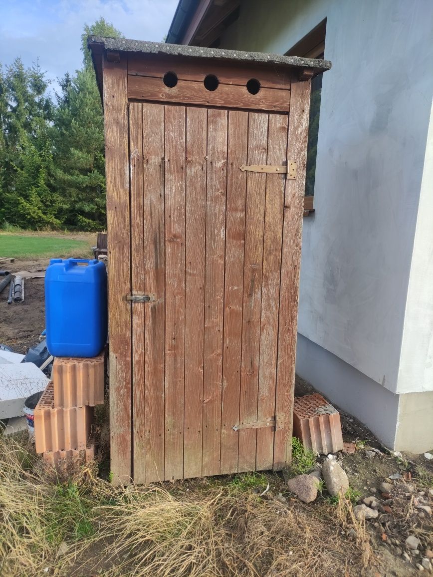 Wychodek, WC na budowe