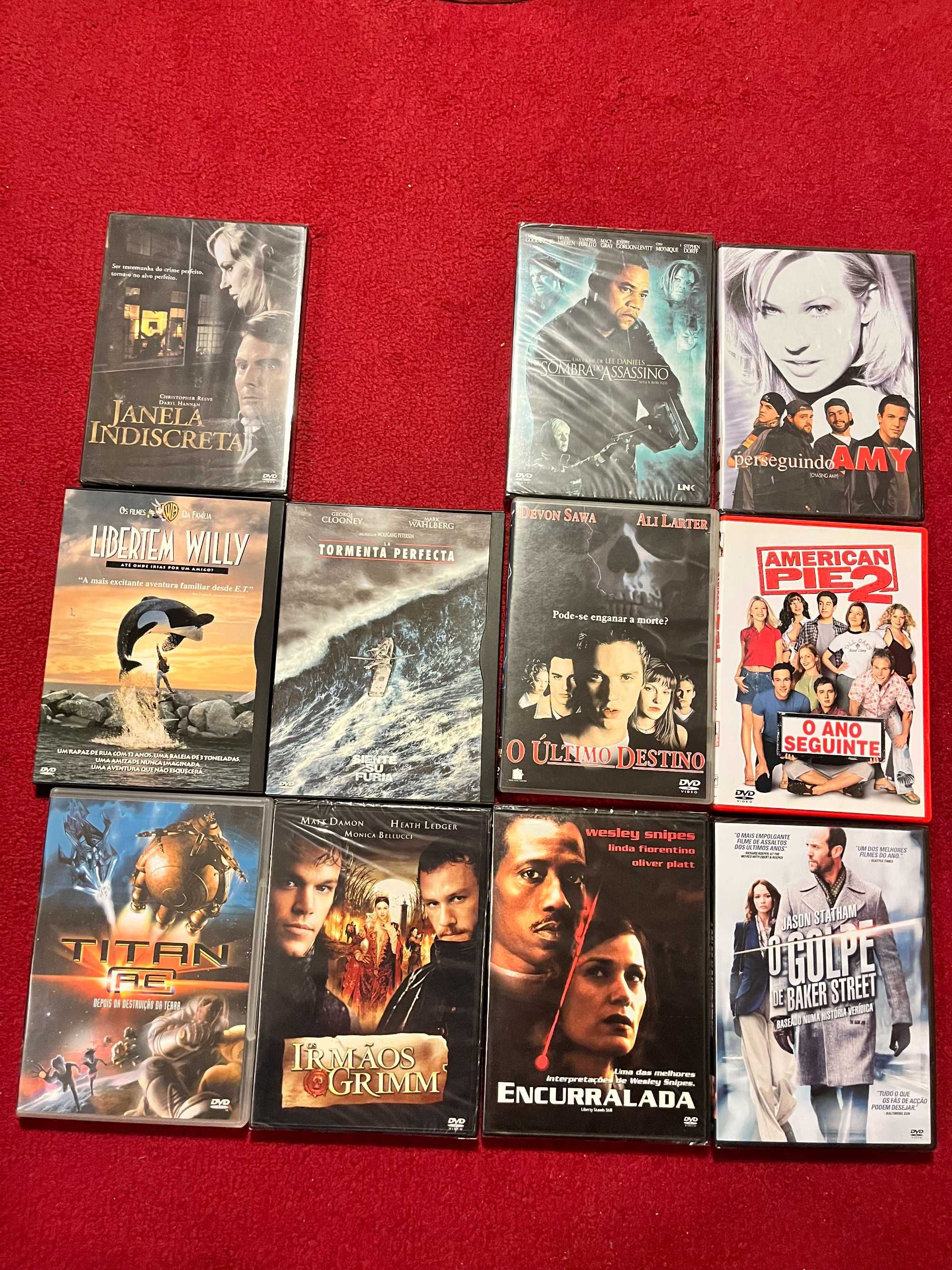 conjunto filmes 30 dvd´s