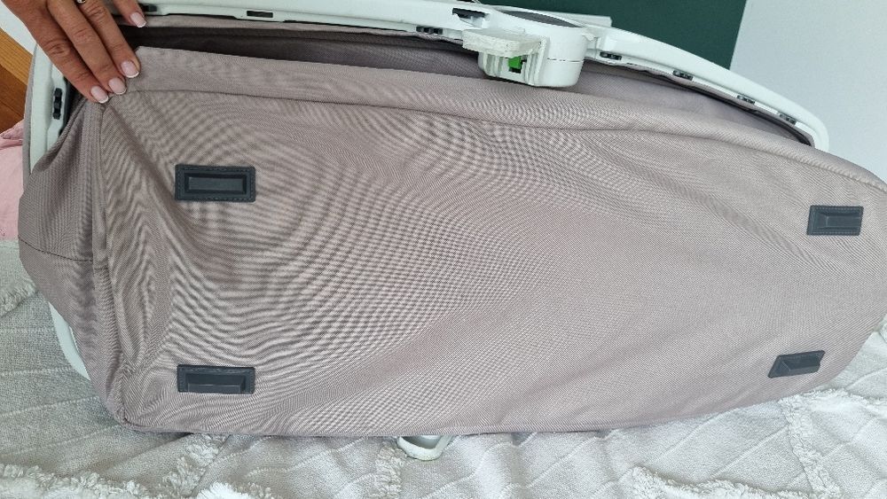 Greentom carrycot gondola i reversible beige, zaślepki,
