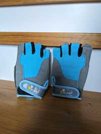 Nowe nieużywane rękawice Olimp Fitness One Blue rozmiar L