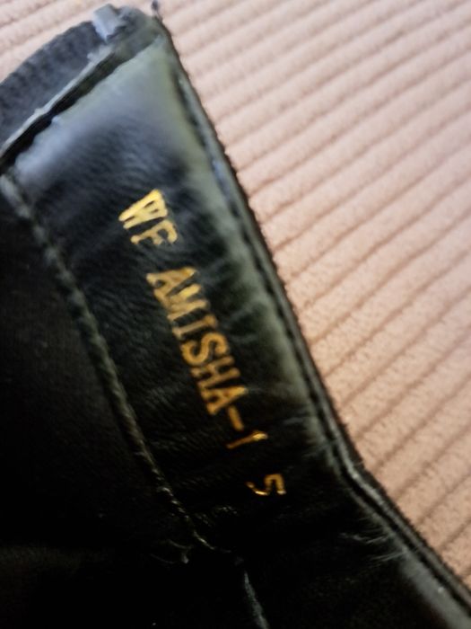 Raid czarne zamszowe botki 38