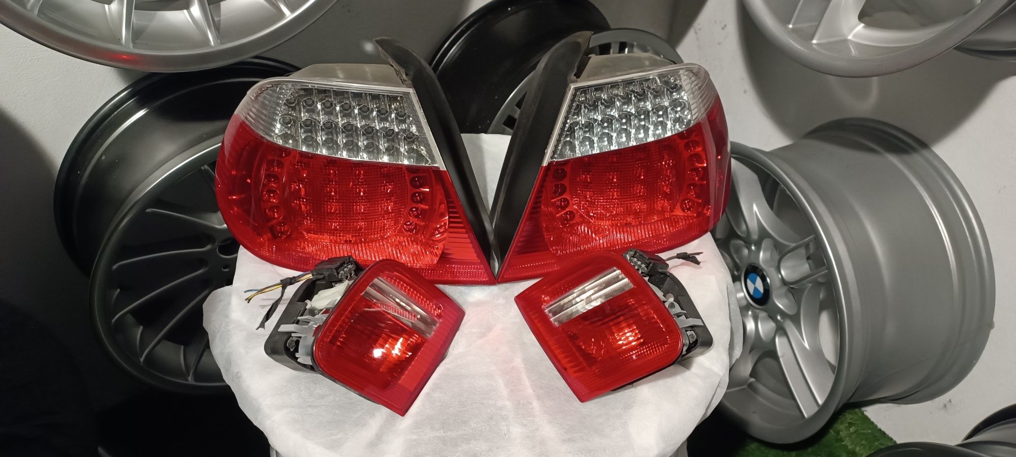 Farolins traseiros Led originais BMW série 3 E46 Coupé Fase 2