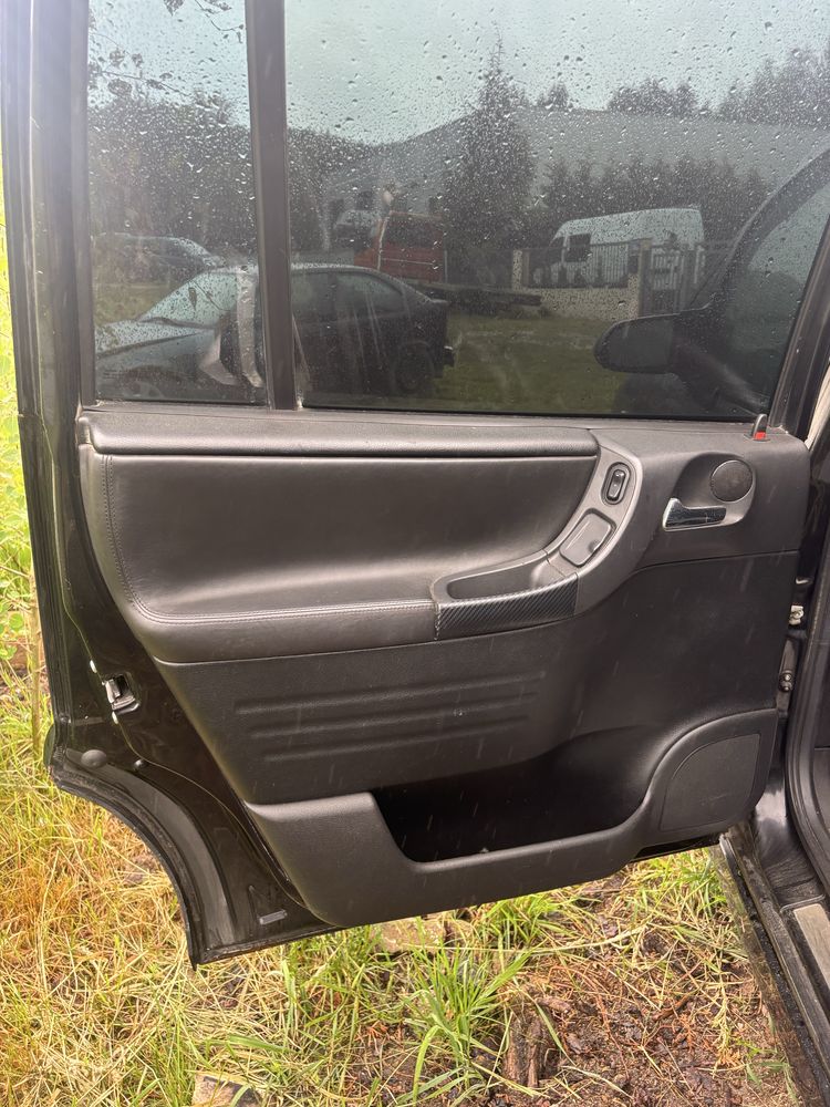 Boczki tapicerka skorzana drzwi OPEL zafira A OPC