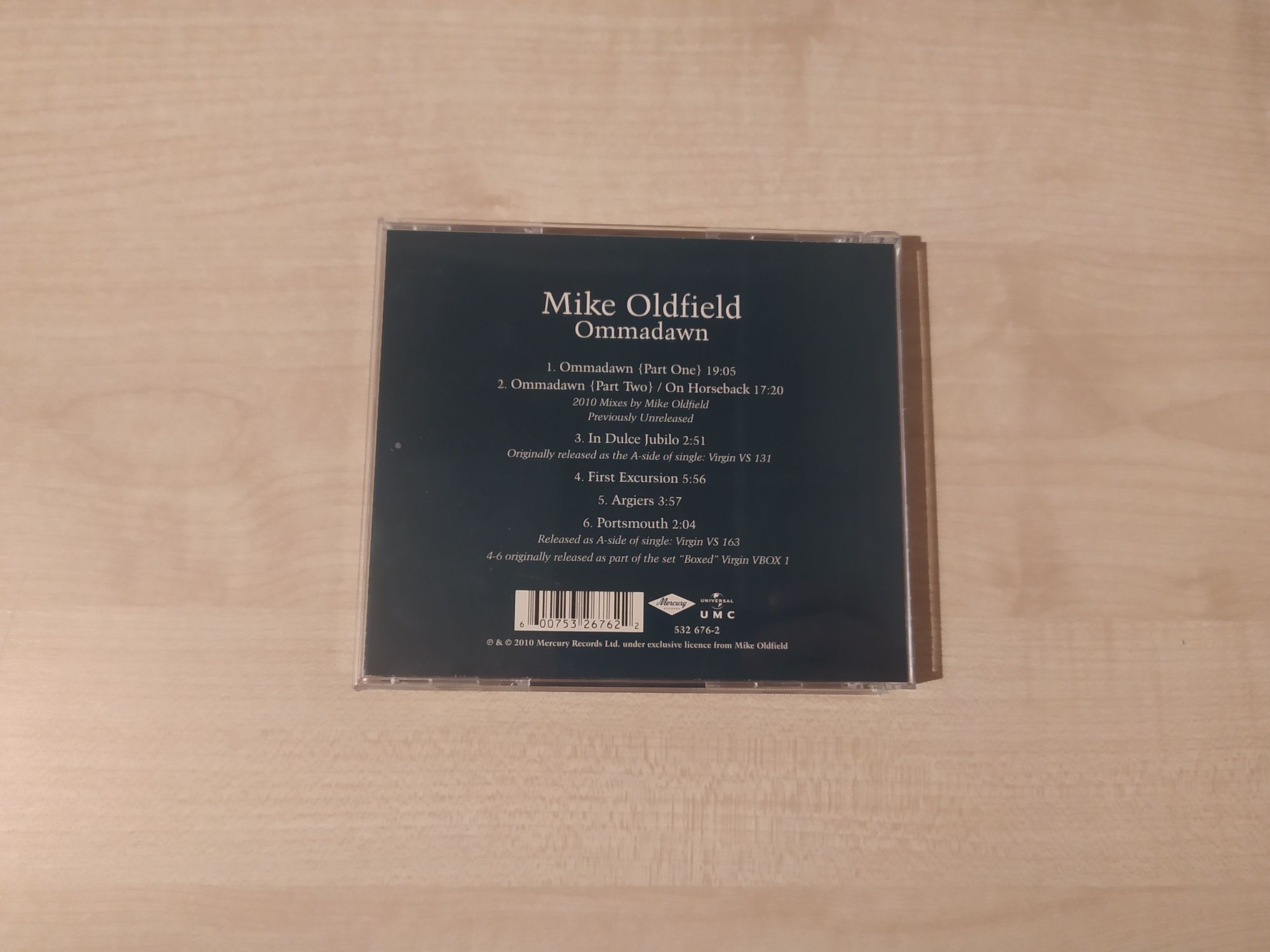 Mike Oldfield - Ommadawn - cd