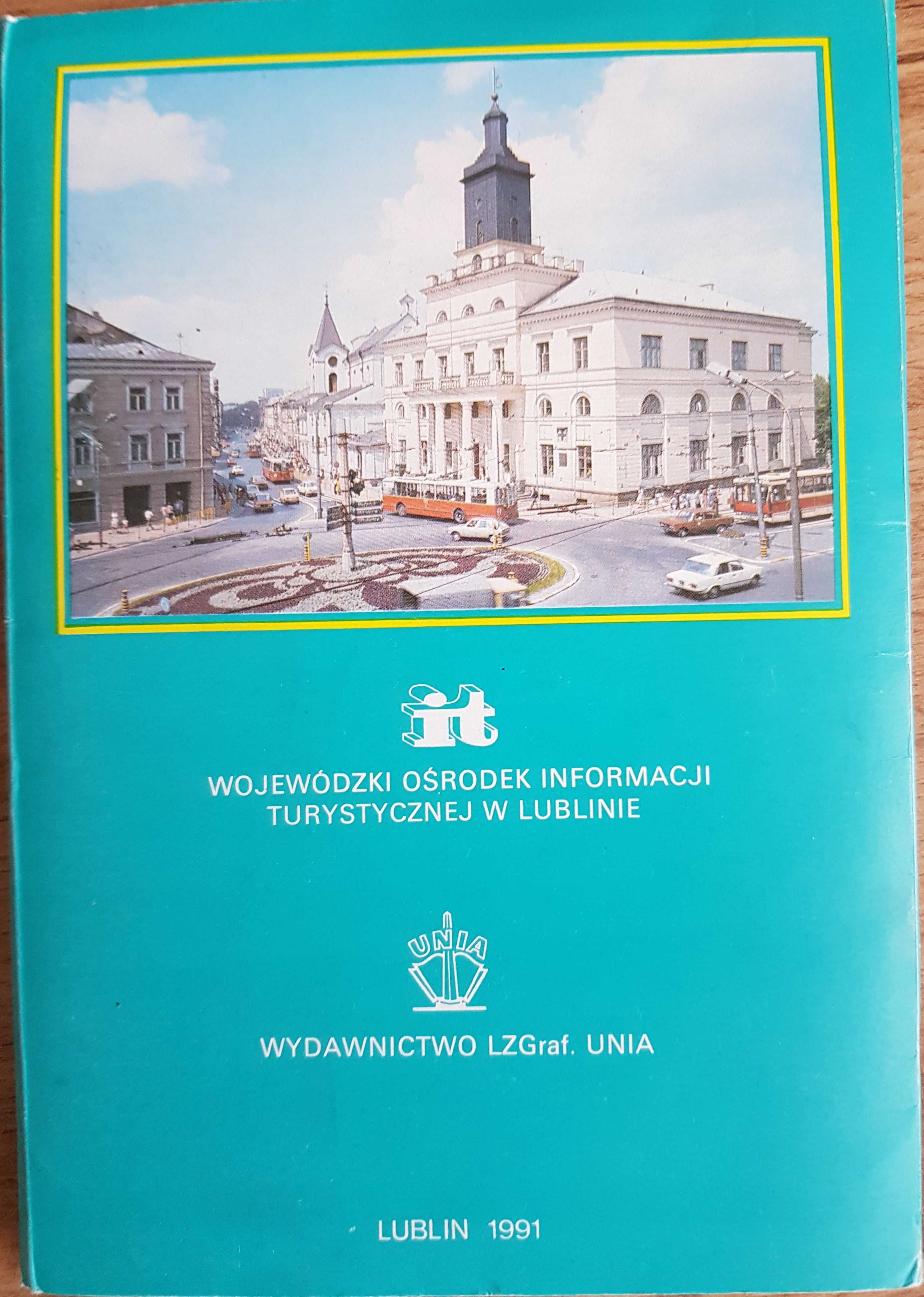 LUBLIN  plan miasta ze spisem ulic - 1991