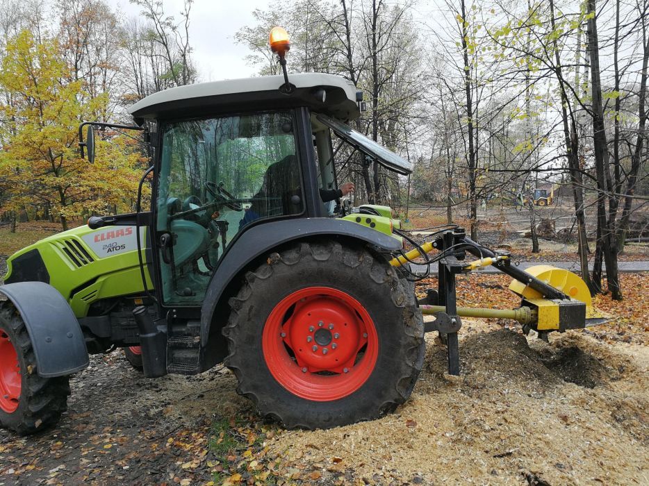 Frezowanie, karczowanie pni drzew ŚLĄSK, Katowice, Orzesze,Żory,Rybnik