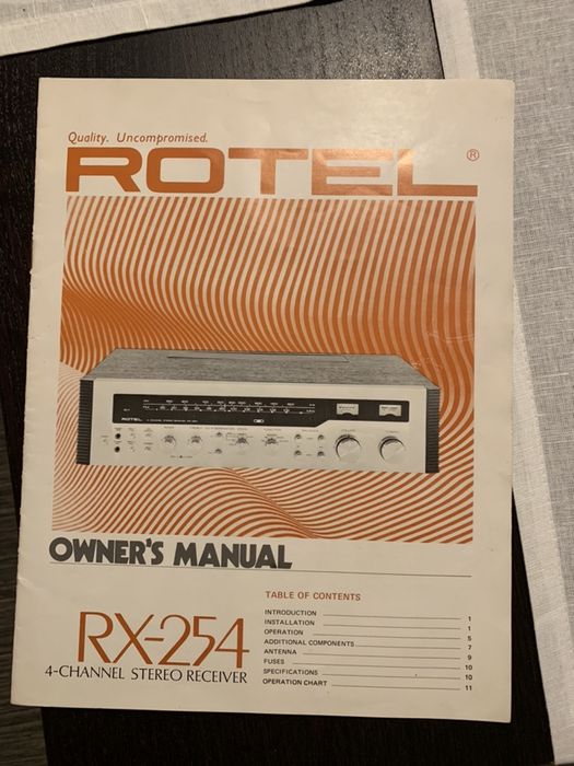 Amplificador ROTEL vintage