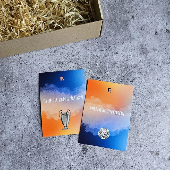 Подарунковий набір для тренера з футболу