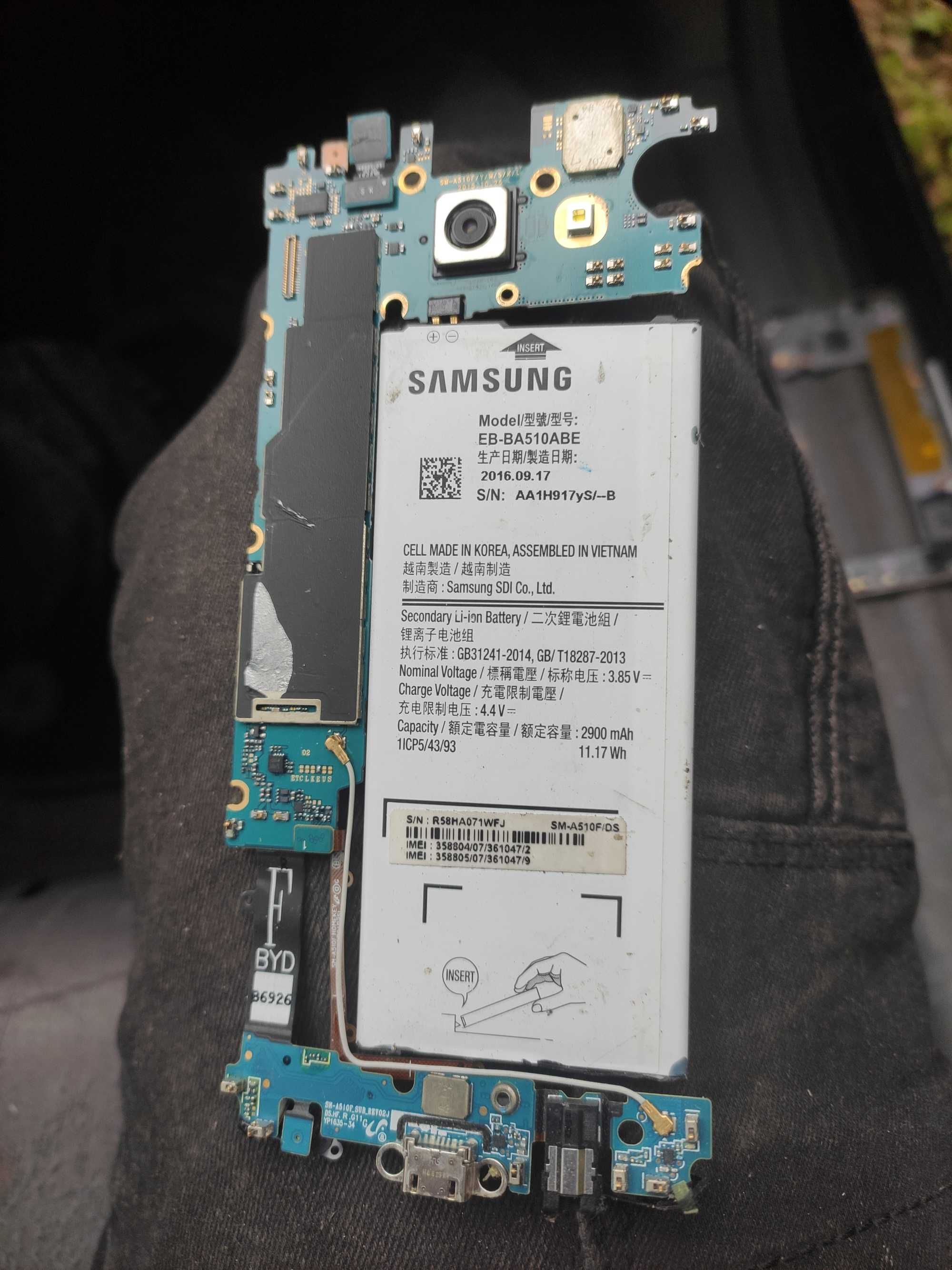 Платы в сборе Samsung duos a5