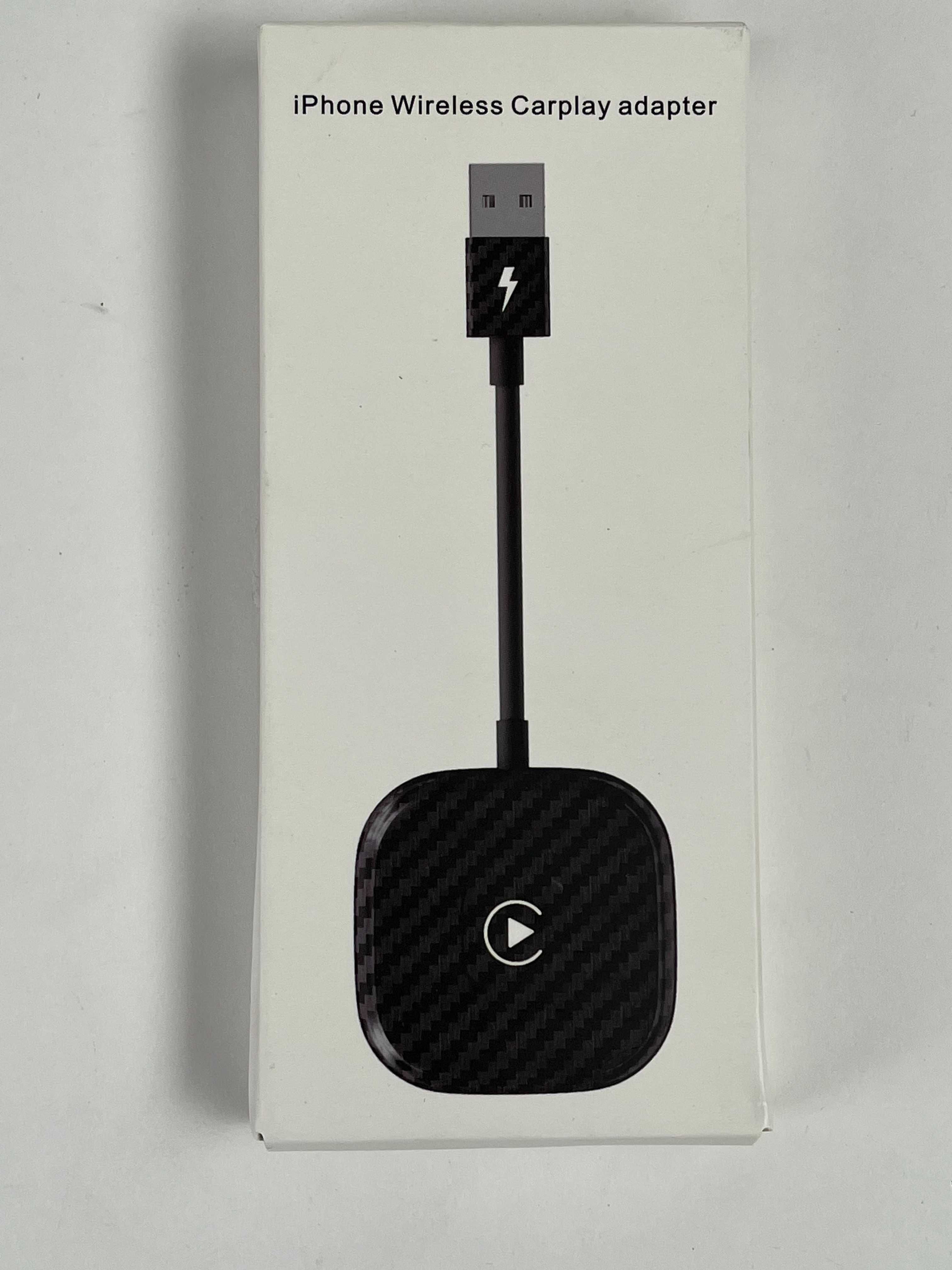 CARPLAY bezprzewodowy adapter do iPhone'a - ładowarka