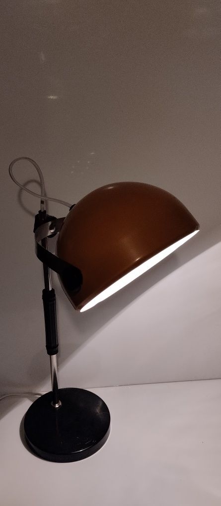PRL Lampa biurkowa loft vintage