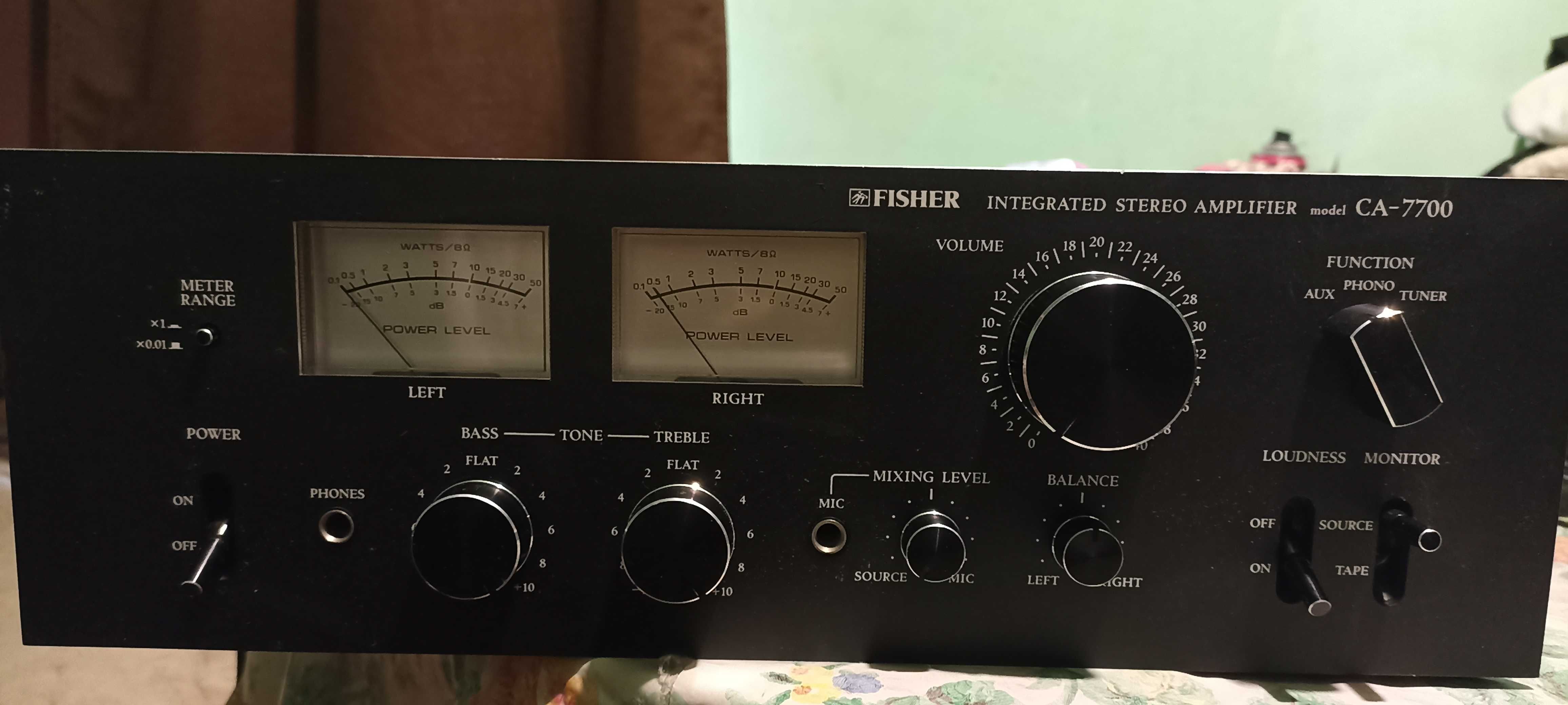 Підсилювач Fisher CA 7700
