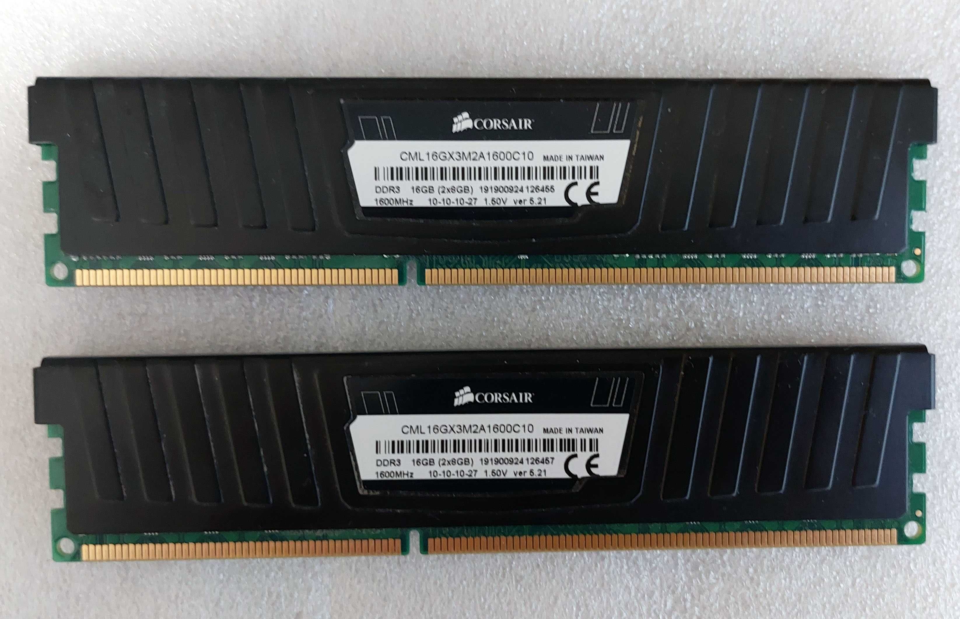 Pamięci Ram Corsair Vengeance LP DDR3 16GB (2x8) 1600MHz
