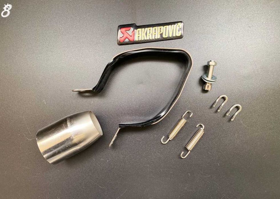 Прямоток Акрапович Вихлоп на мотоцикл Прямоточний Вихлоп на байк