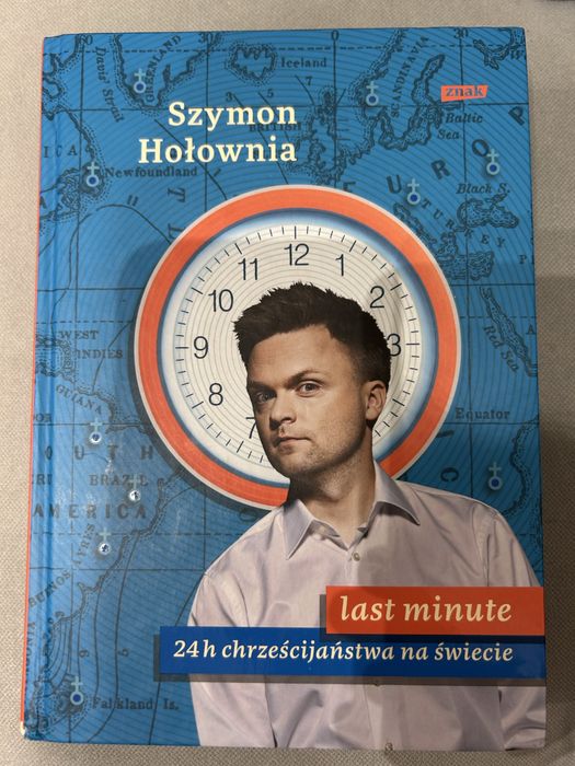 Książka – Szymon Hołownia „Last minute” – twarda oprawa