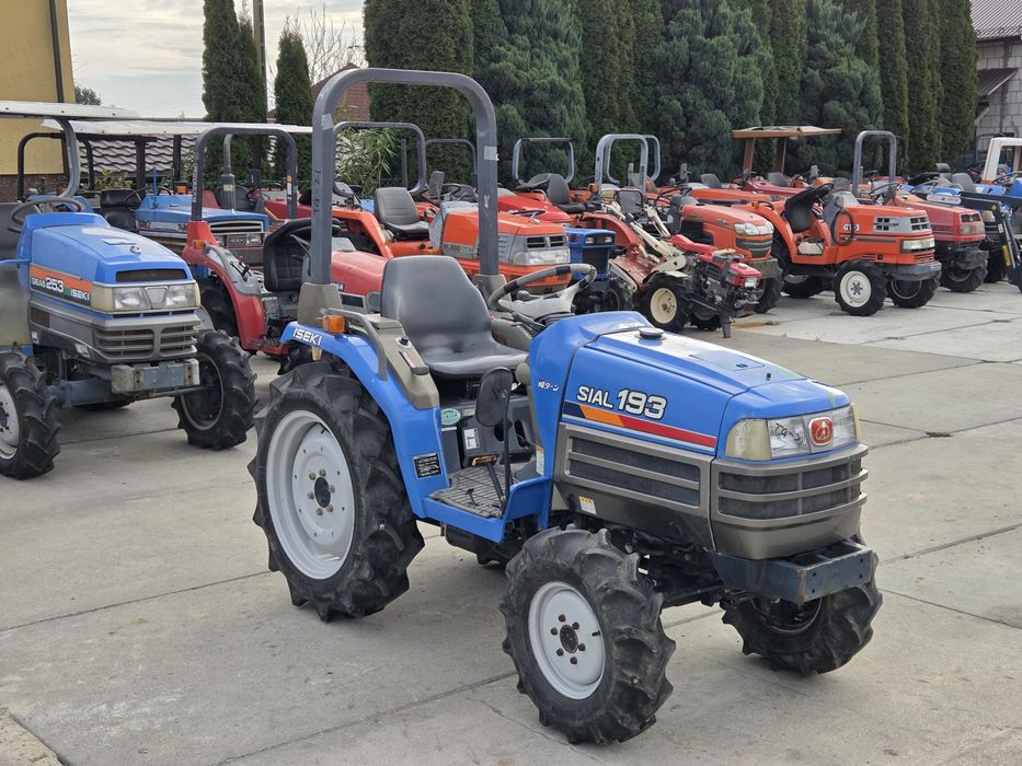 Traktorek japoński Iseki Sial 193 wspomaganie 19km 4x4