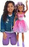 Ростова лялька барбі мулатка 71см. Barbie 28-In Best Fashion Friend