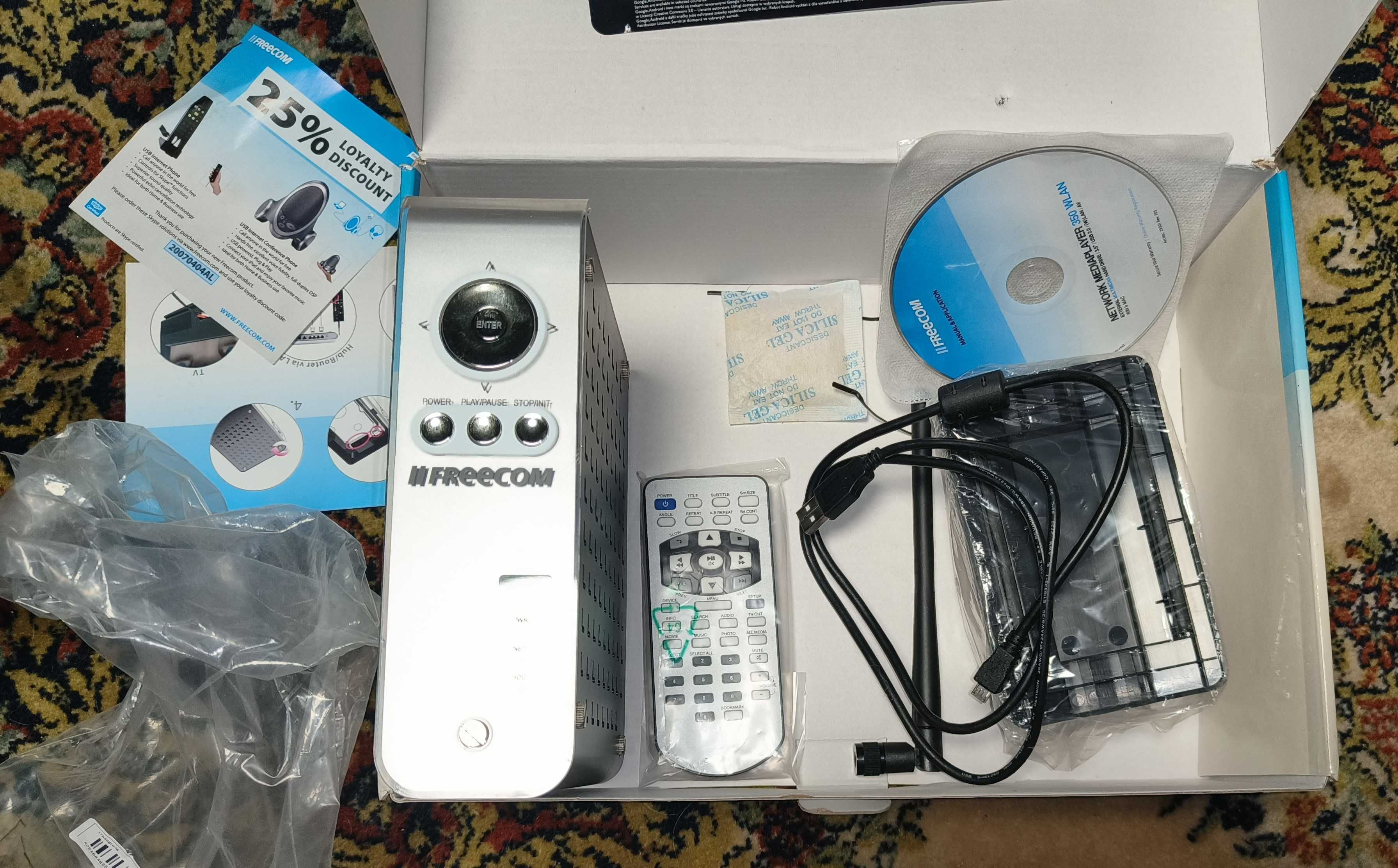 Freecom Network Media Player 350 WLAN