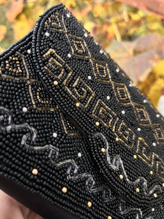 Вінтажний клатч вишитий бісером