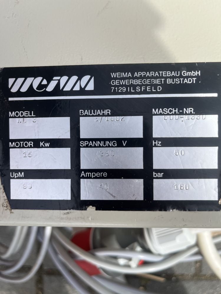 Rebak  do drewna, plastiku, metali Weima WL3 jak untha