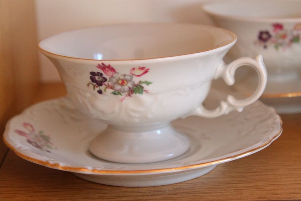 Serwis kawowy porcelana Wałbrzych