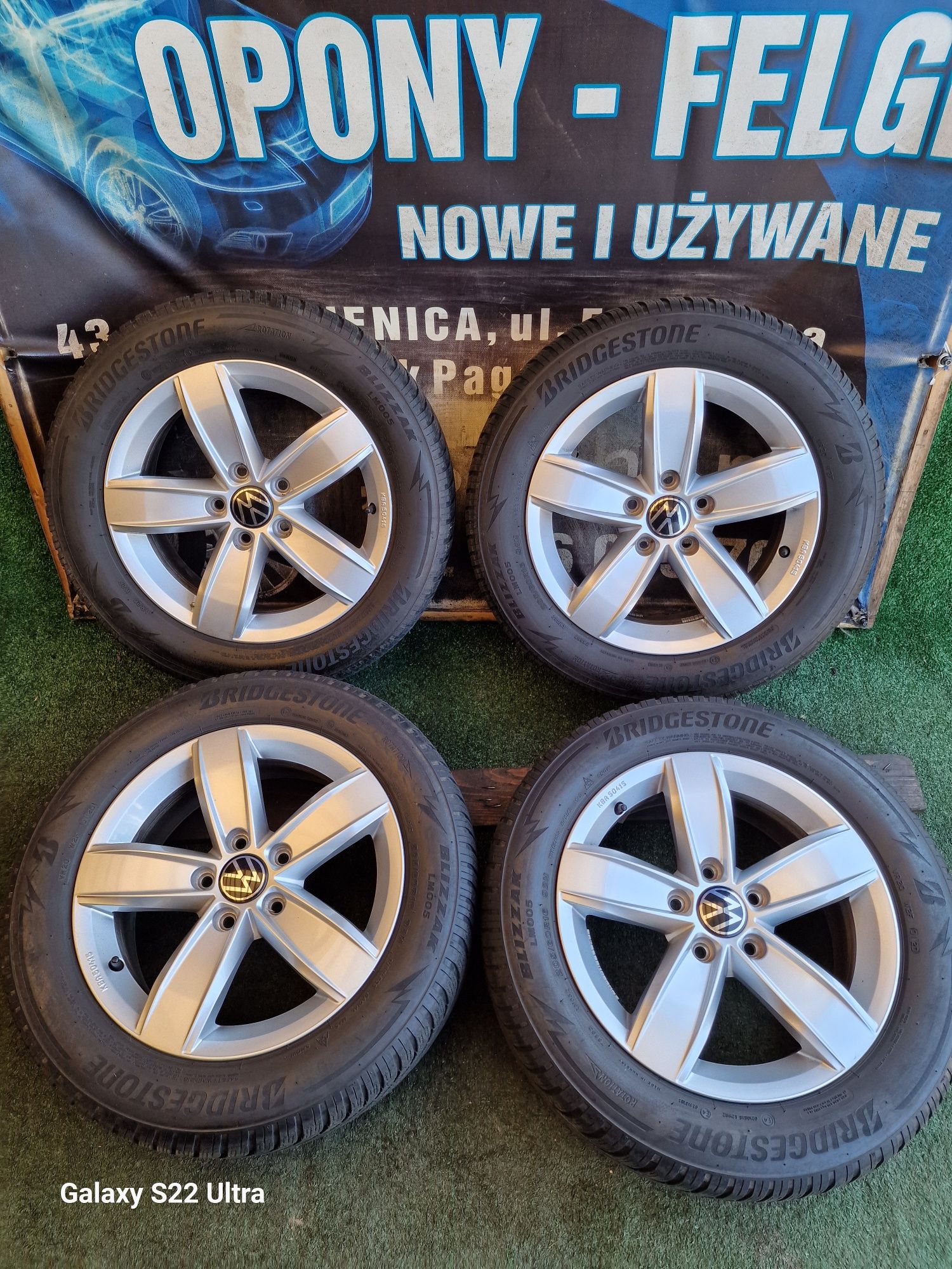 Alufelgi 16 5×112 Vw T-ROC Scharan Caddy Turan Passat Golf
