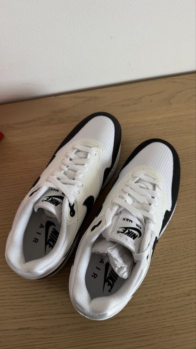 Nike Air Max 1 „White / Black – Summit White” | rozmiar 40 EU