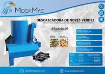 Descascadora Lavadora de Nozes Verdes (Modelo: N50R)