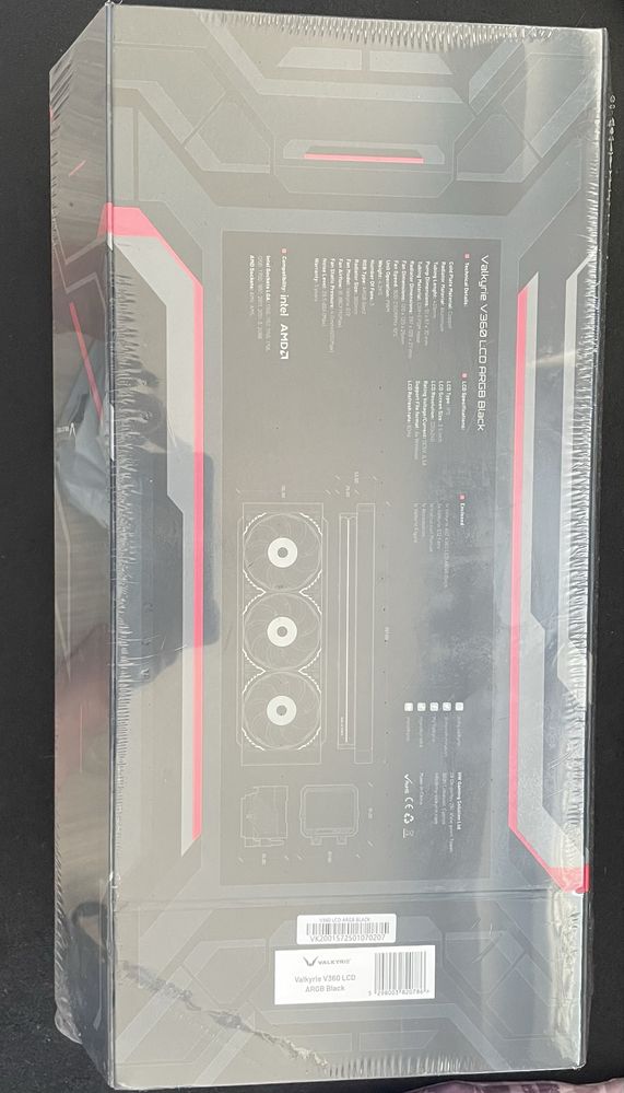 Chłodzenie wodne VALKYRIE V360 LCD ARGB
