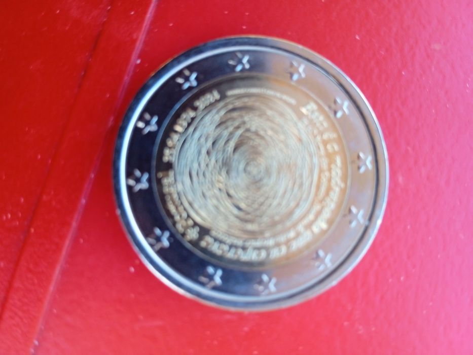 2 euros comemorativa 25 Abril